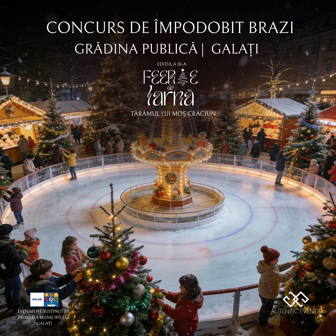 Concurs de împodobit brazi